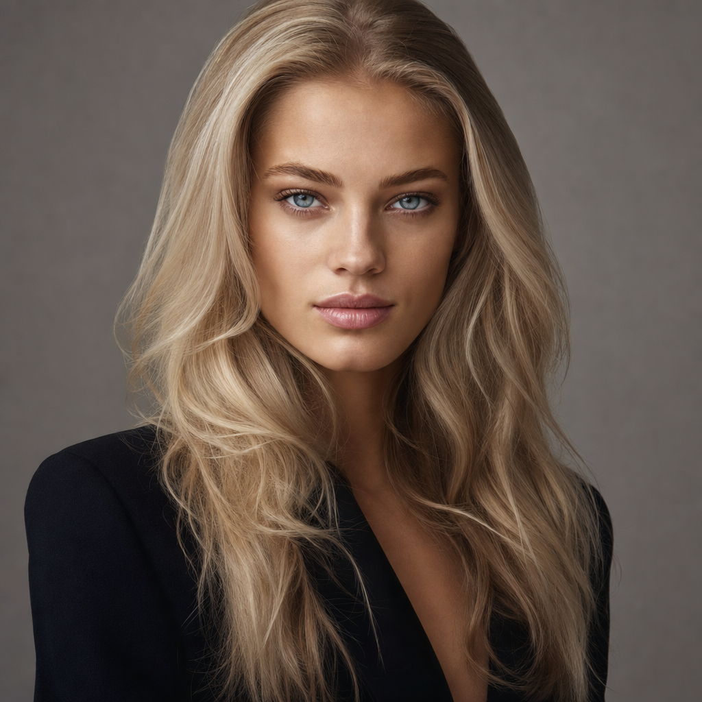 Lena studio portrait