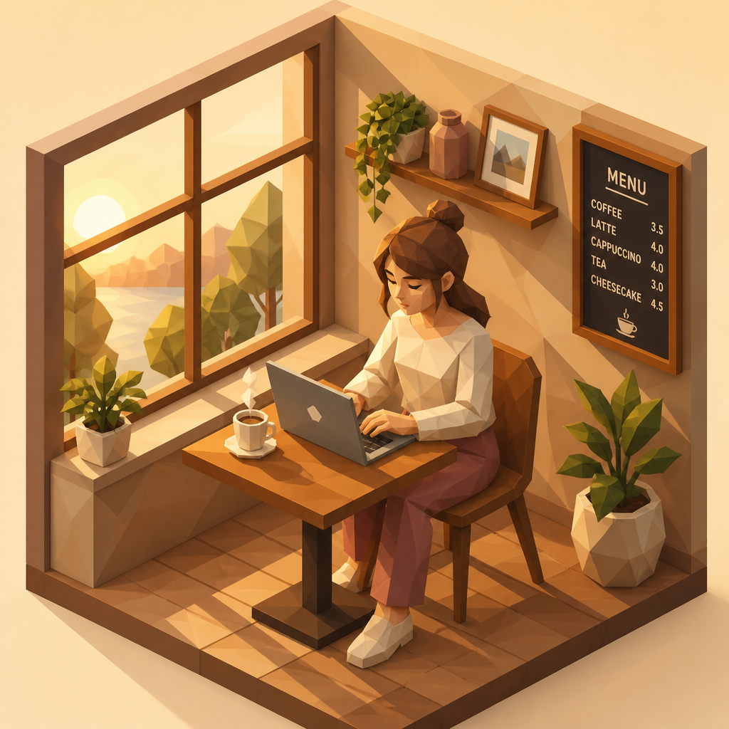 Low poly 3D